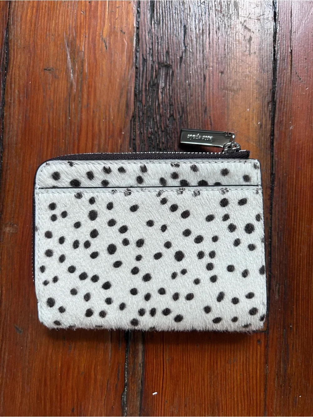 kate spade Haircalf Small L-zip Wallet